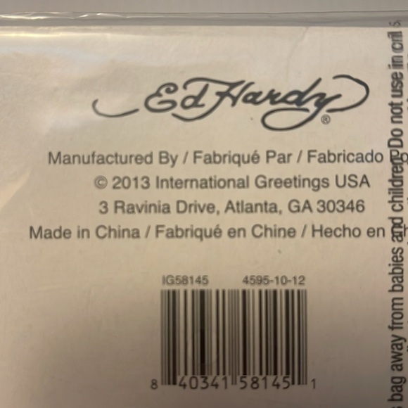 Ed Hardy Notecards Set - Picture 3 of 3